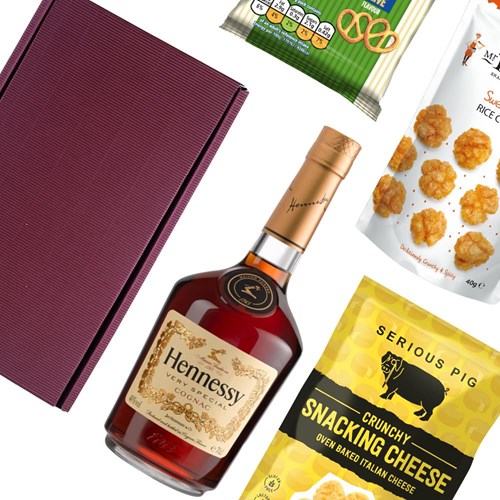Hennessy VS 3star Cognac Nibbles Hamper